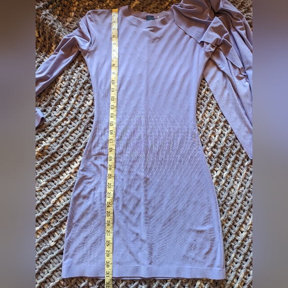 Norma Kamali - Drape Long Sleeve Mini Dress, size XXS - Picture 10 of 10